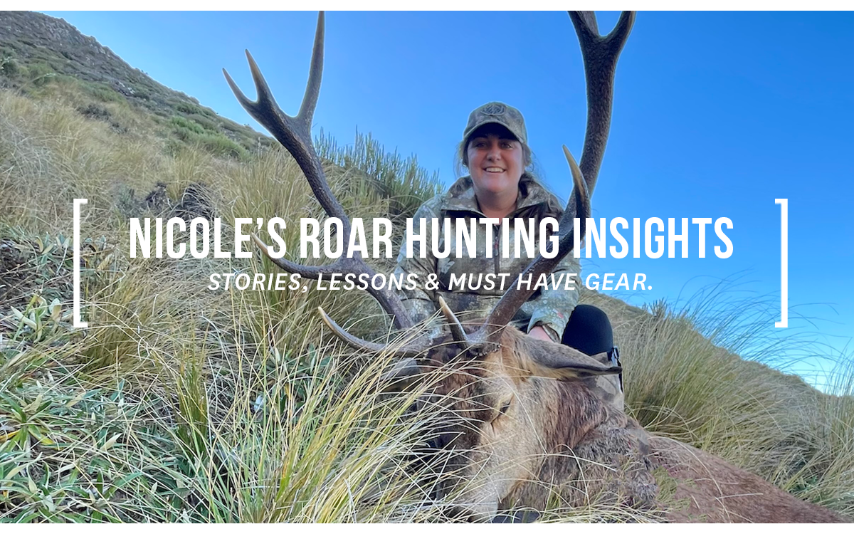 Nicole’s Unforgettable Roar Hunt – A Red Stag Success